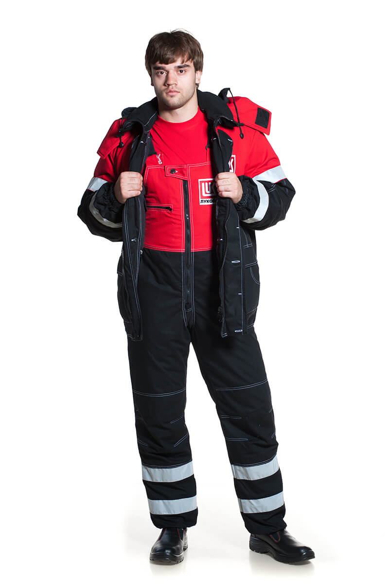 костюм мужской зимний для сотрудников азс м034-08мз