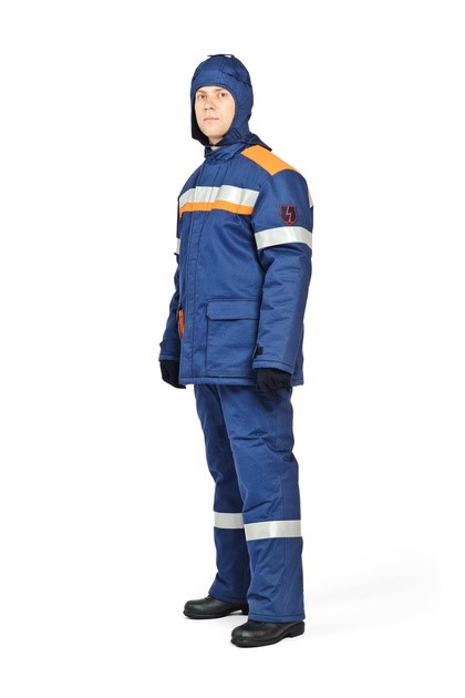 костюм зимний для защиты от электрической дуги сп08-3/47в, 58 кал/см