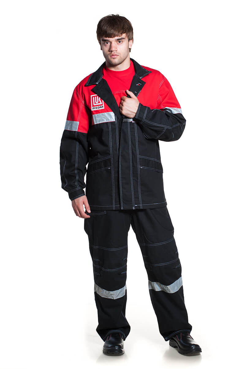 костюм летний мужской для защиты от нефтепродуктов м02-01